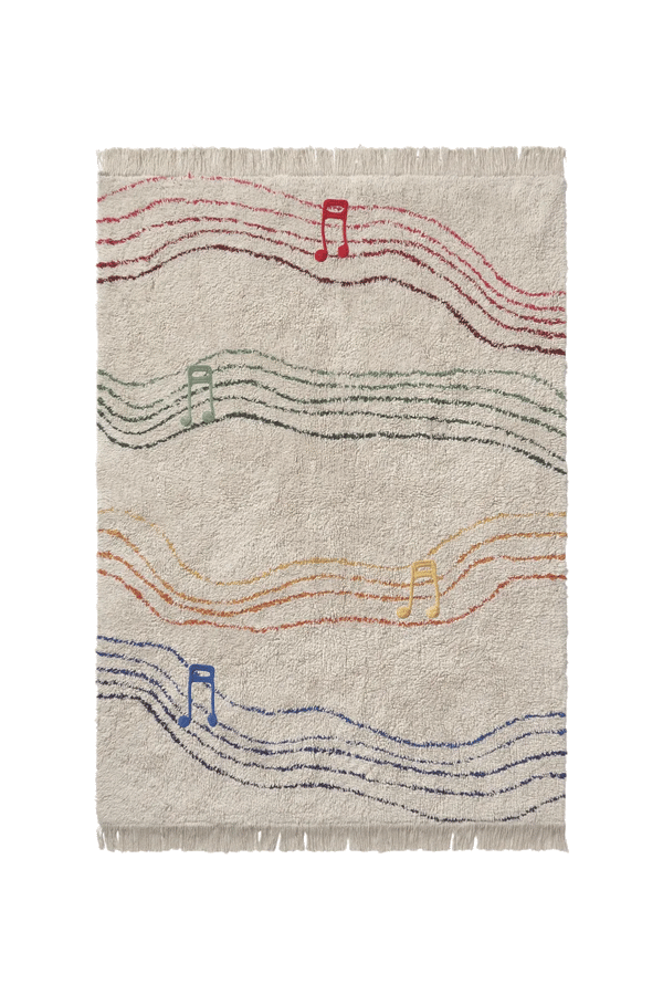 Musical Notes Washable Play Rug Lorena Canals C Notes Nbk S 2