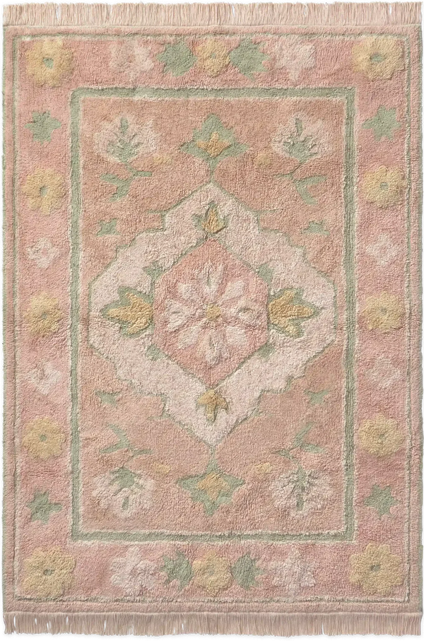 Persian Pink Washable Rug Lorena Canals C Per Pink S 1