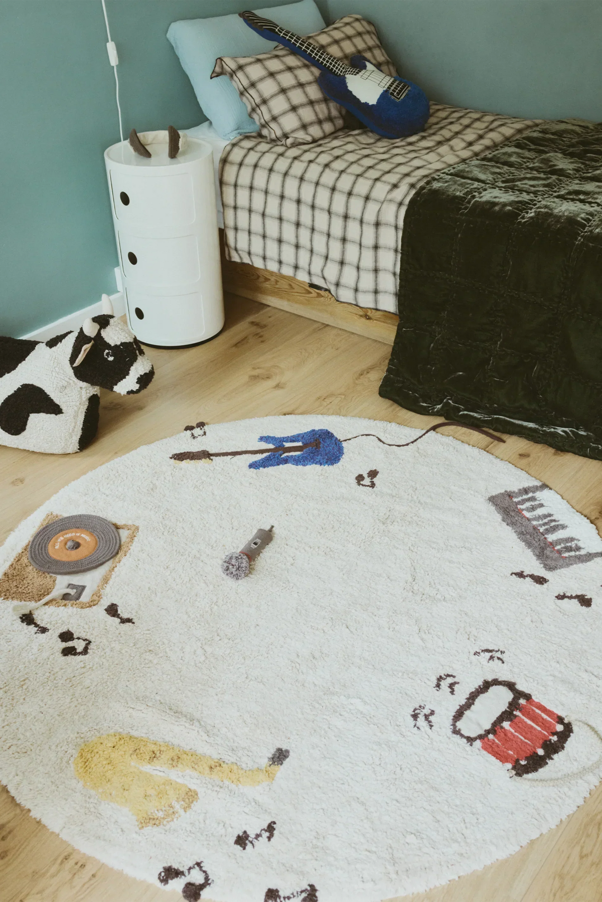 Music Washable Play Rug Lorena Canals C Music 8