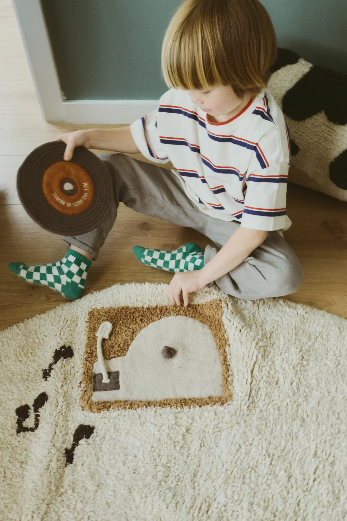 Music Washable Play Rug Lorena Canals C Music 7