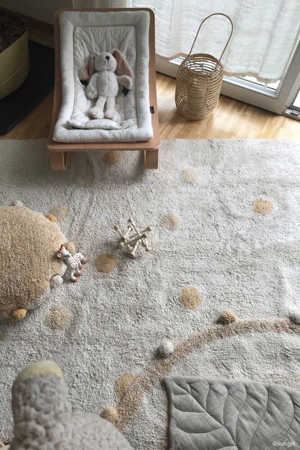 Washable Rug Hippy Dots Honey Lorena Canals C Hido Hny 3