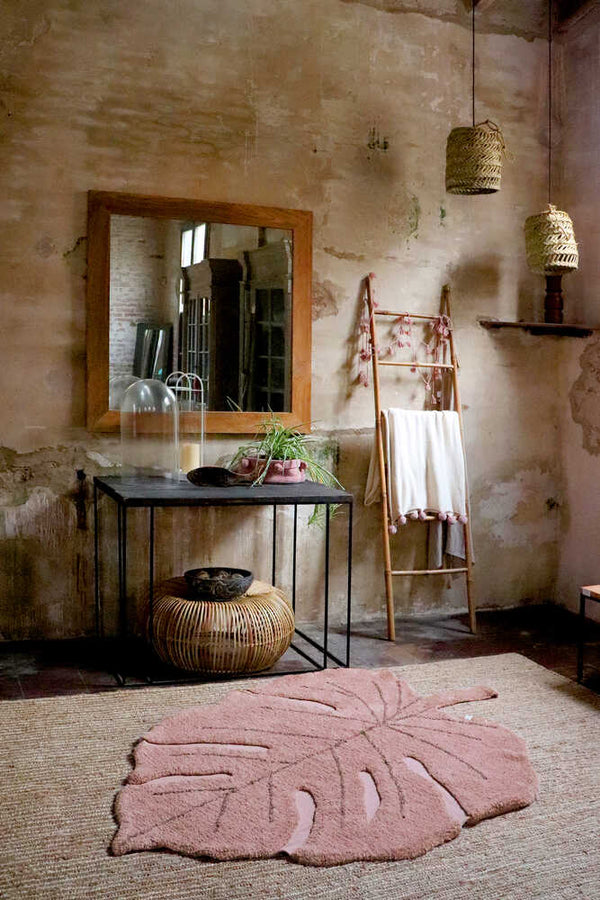 Washable Rug Monstera Vintage Nude Lorena Canals C Mon Vnu 5