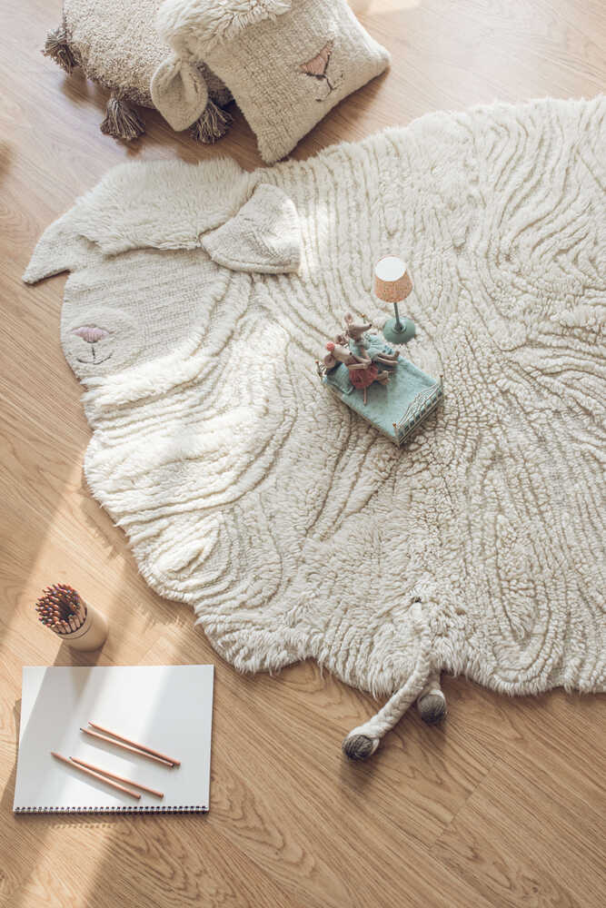 Woolable Rug Pink Nose Sheep Lorena Canals Wo Pinose 5
